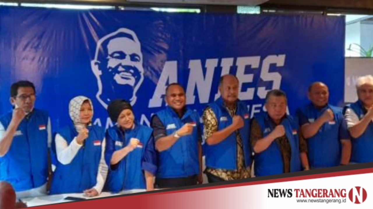 Para Pendiri dan Kader PAN Deklarasikan Anies Baswedan Sebagai Capres 2024